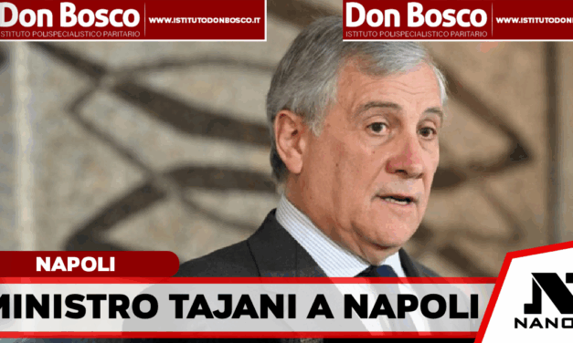 Il ministro Tajani a Napoli per i 2500 anni