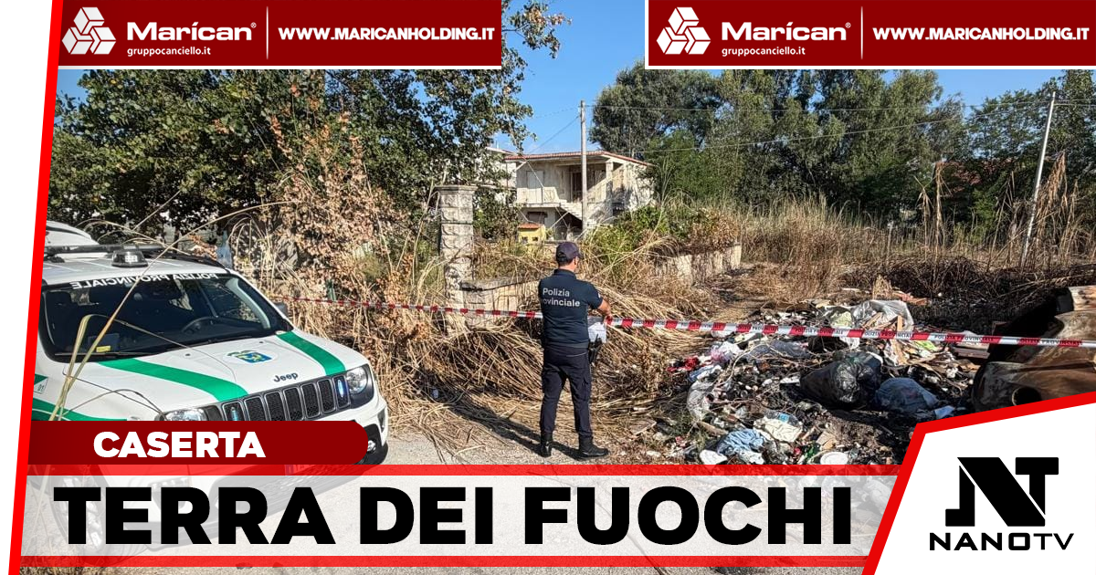 Blitz nella Terra dei Fuochi: 29 denunciati, sequestri di amianto nel casertano e calo dei roghi del 26%