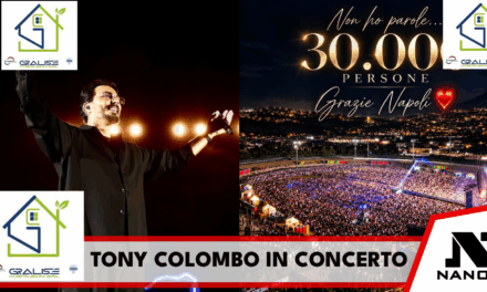 TRIONFO STORICO A NAPOLI: TONY COLOMBO CONQUISTA L’IPPODROMO DI AGNANO DAVANTI A 30.000 PERSONE