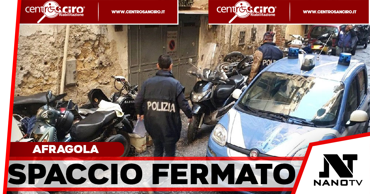 Afragola, controlli antidroga della Polizia: due arresti tra hashish, marijuana e cocaina
