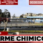 Caivano, fuga chimica: aria irrespirabile nell’Agro Aversano, cittadini invitati a chiudersi in casa