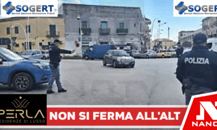 Afragola: non si ferma all’alt. Tratto in arresto dalla Polizia di Stato.