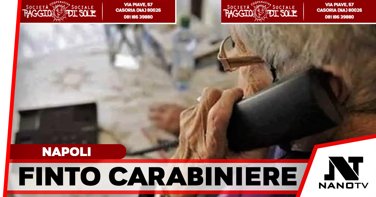 Truffa del finto carabiniere a un’anziana: 92enne aggredita in casa, fermato un 17enne