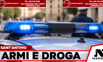 Sant’Antimo, armi e droga in casa: arrestato il padre e denunciato il figlio minorenne