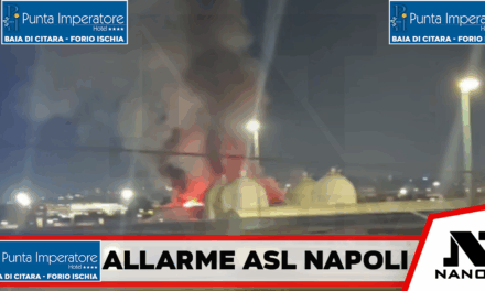 Incendio in via Nuova delle Brecce: l’ASL Napoli 1 rilascia le raccomandazioni sanitarie per la popolazione