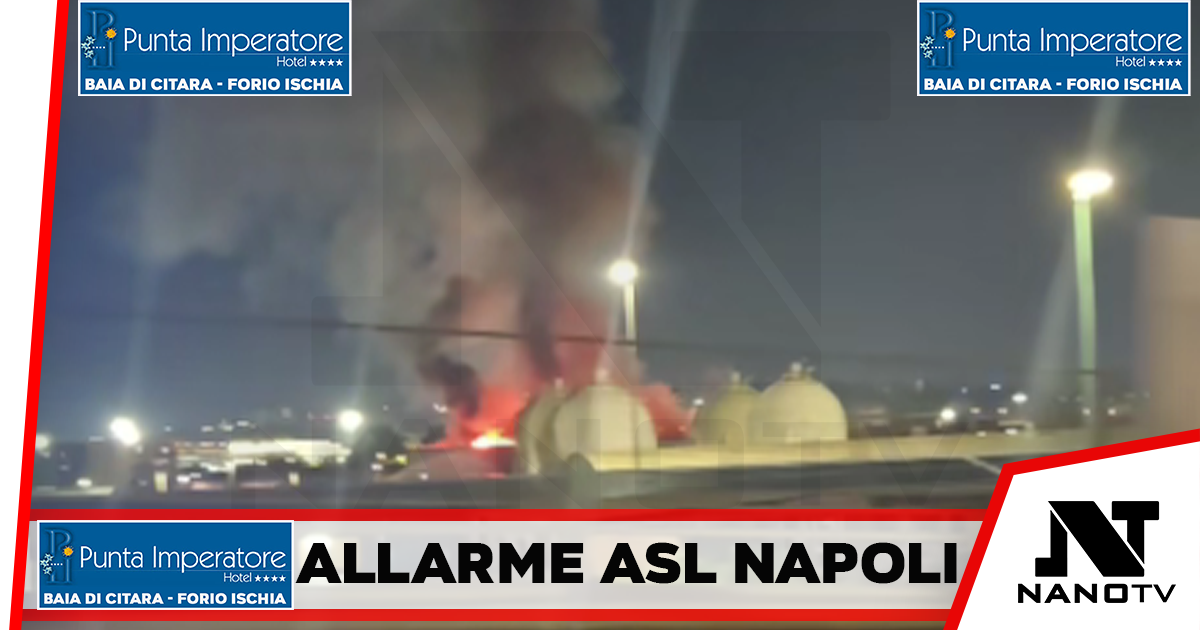 Incendio in via Nuova delle Brecce: l’ASL Napoli 1 rilascia le raccomandazioni sanitarie per la popolazione