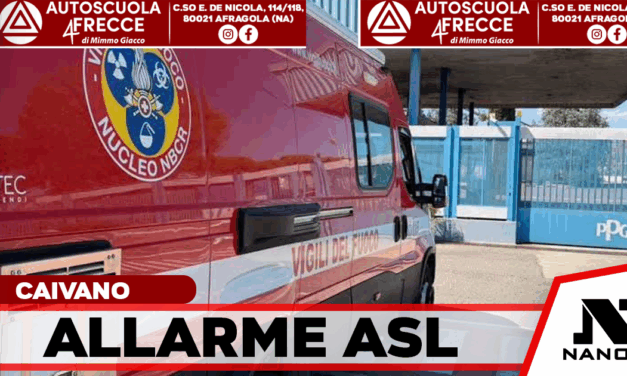 Perdita di sostanze chimiche alla PPG di Caivano: l’Asl rassicura sui dati sanitari, il caso va in Consiglio comunale