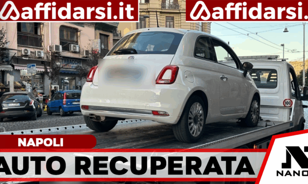Auto rubata nel Barese recuperata a Napoli: decisivo l’intuito della Polizia Metropolitana