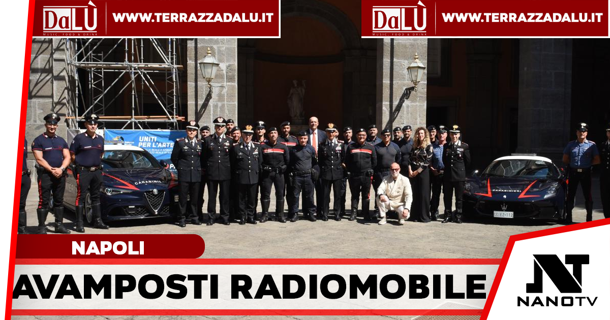 Carabinieri, a Palazzo Reale la presentazione della nuova stagione di “Avamposti – La Radiomobile”