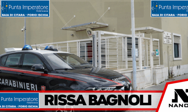 Rissa in via Doria a Bagnoli: quattro feriti e due bastoni sequestrati dai Carabinieri