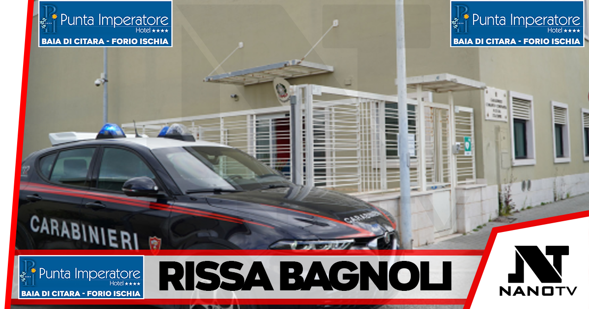 Rissa in via Doria a Bagnoli: quattro feriti e due bastoni sequestrati dai Carabinieri