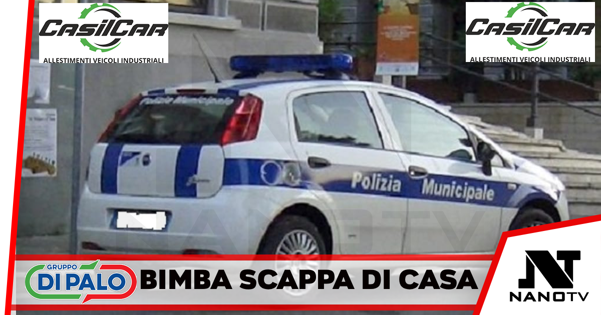 Scappa di casa per raggiungere la mamma, trovata dalla polizia municipale