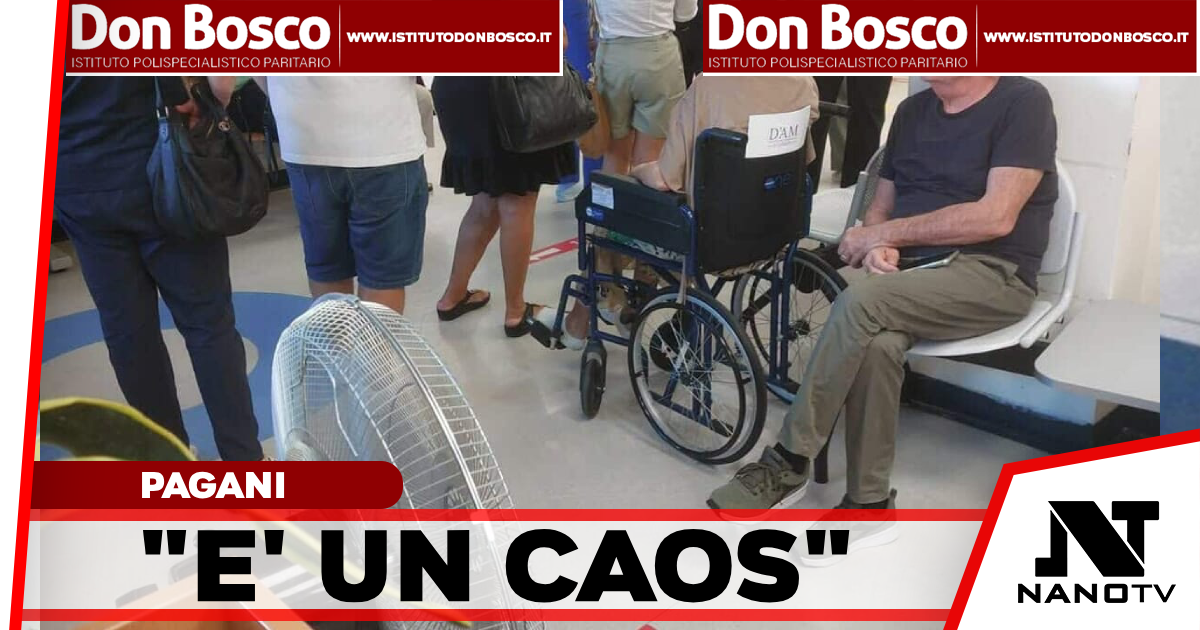Pazienti oncologici in fila all’ospedale, la foto denuncia: “E’ un caos”