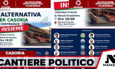 Casoria, le opposizioni si riuniscono in biblioteca per costruire l’alternativa al sindaco Raffaele Bene