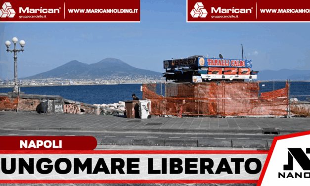 Cominciata la rimozione dei chioschi sul lungomare di Napoli: addio a 19 strutture tra Caracciolo e Rotonda Diaz