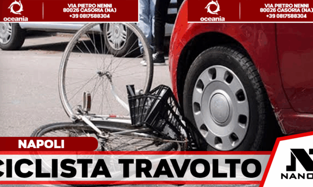 Drammatico incidente in via Mario Palermo: ciclista 27enne travolto e ucciso da un’auto