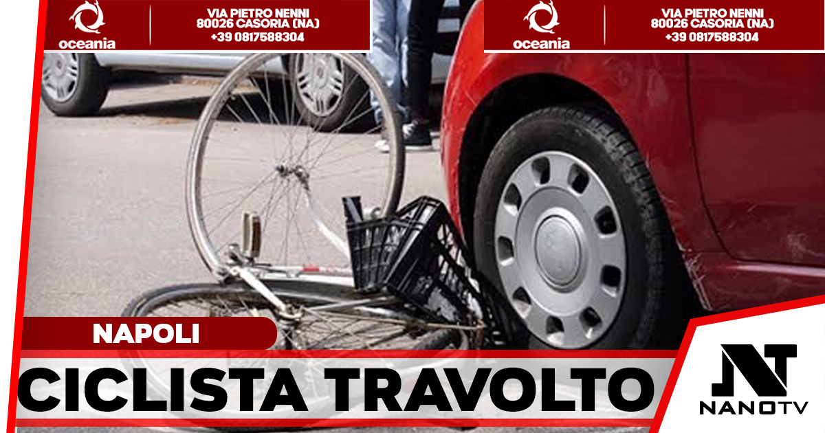 Drammatico incidente in via Mario Palermo: ciclista 27enne travolto e ucciso da un’auto