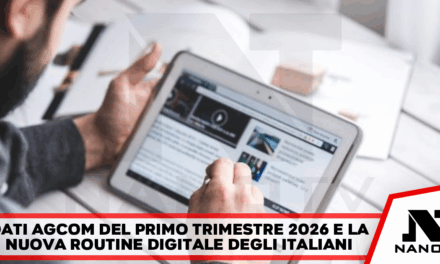 Dati AGCOM del primo trimestre 2026 e la nuova routine digitale degli italiani