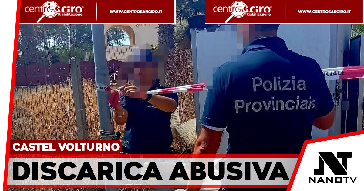 Castel Volturno, blitz nell’autolavaggio: scoperta discarica abusiva di rifiuti pericolosi