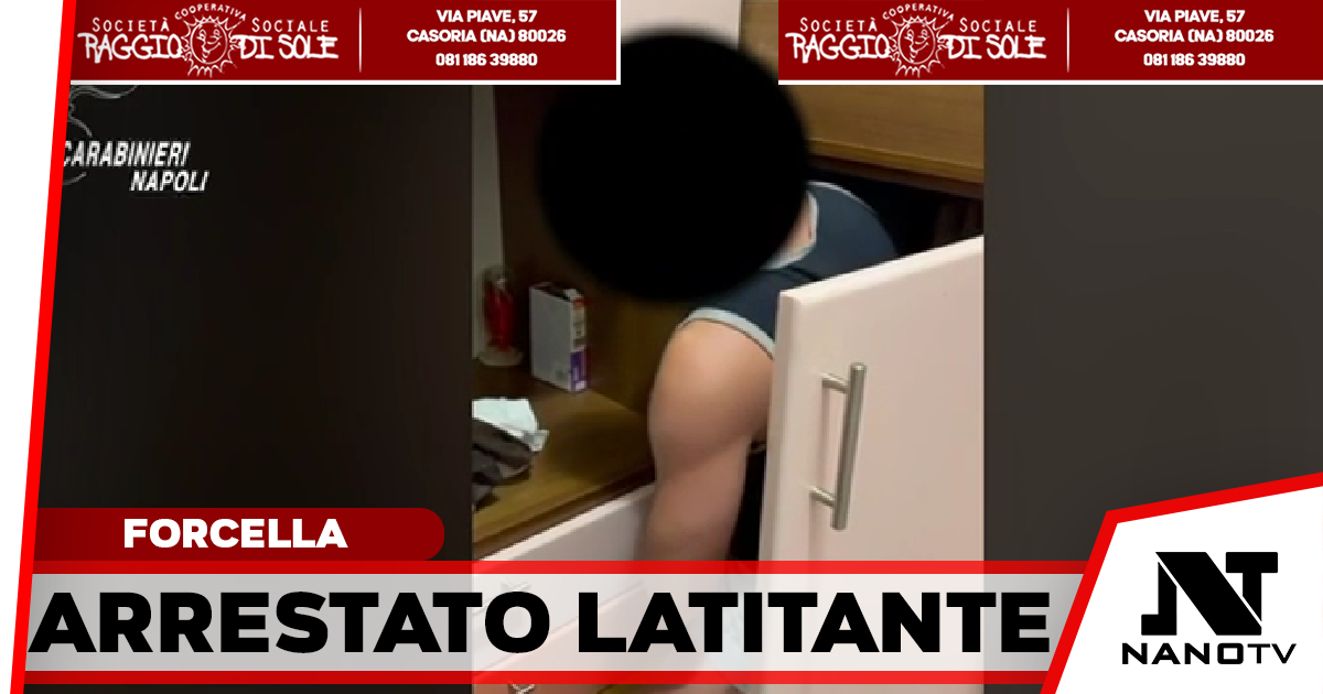 Forcella, scovato nell’armadio il latitante Giuseppe Del Prete: arrestato dai Carabinieri
