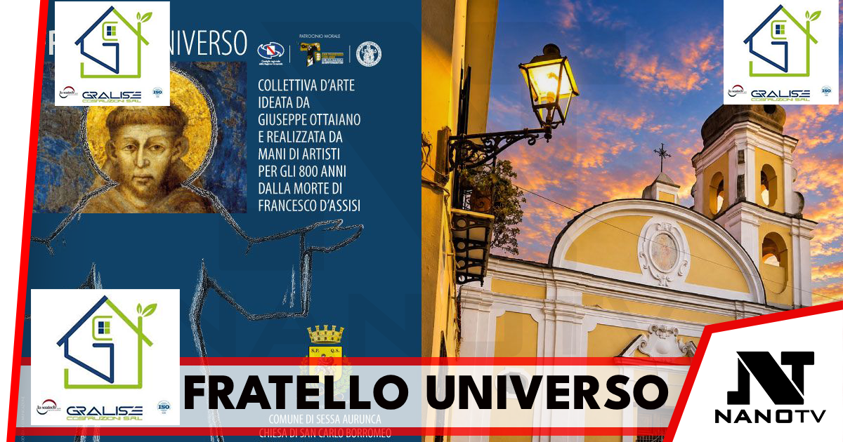 FRATELLO UNIVERSO ARRIVA A SESSA AURUNCA