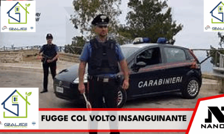 *Castellammare di Stabia: la vede fuggire col volto insanguinato e la salva. Carabiniere libero dal servizio blocca un uomo che stava per colpire di nuovo la compagna. Arrestato un 40enne*