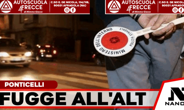 Ponticelli, fugge all’alt e si schianta contro la volante: arrestato 32enne in via de Meis
