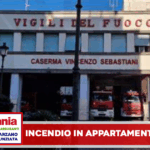 Portici, I Carabinieri della stazione di Portici intervengono a via De Nittis 1 per un incendio.
