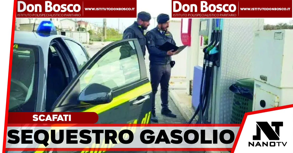 Scafati, sequestrati 10mila litri di gasolio: una denuncia Nel mirino i distributori che evadono le accise