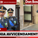 Nella serata di mercoledì 2 settembre u.s., presso la Caserma M.A.V.M. “Domenico Bovienzo”, ha avuto luogo la cerimonia di avvicendamento nell’incarico di Comandante Provinciale tra il Colonnello Nicola Sportelli, cedente, e il Colonnello Cosimo de Giorgi, subentrante.