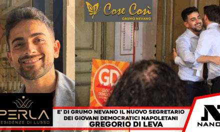 I Giovani Democratici napoletani hanno il loro segretario: eletto Gregorio Di Leva, arriva da Grumo Nevano