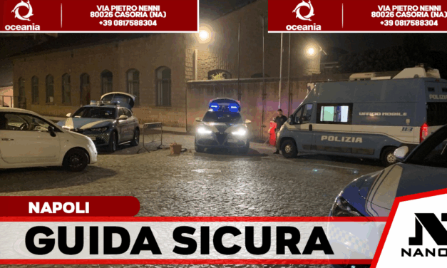 Alcol e droga al volante: blitz e prevenzione della Polizia a Coroglio per la movida sicura