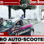 *CAMPOSANO h 00.10 circa:*: I carabinieri della Compagnia di Nola sono intervenuti all’incrocio tra via Trivice d’Ossa e via Pizzariello per un sinistro stradale.