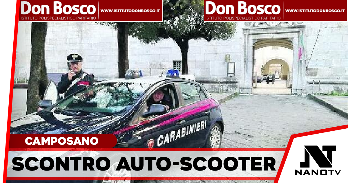 *CAMPOSANO h 00.10 circa:*: I carabinieri della Compagnia di Nola sono intervenuti all’incrocio tra via Trivice d’Ossa e via Pizzariello per un sinistro stradale.