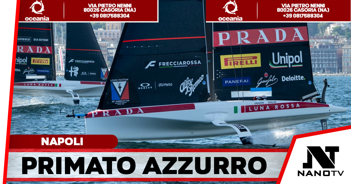 Luna Rossa ancora in testa nell’America’s Cup, oggi ultimo giorno di match race