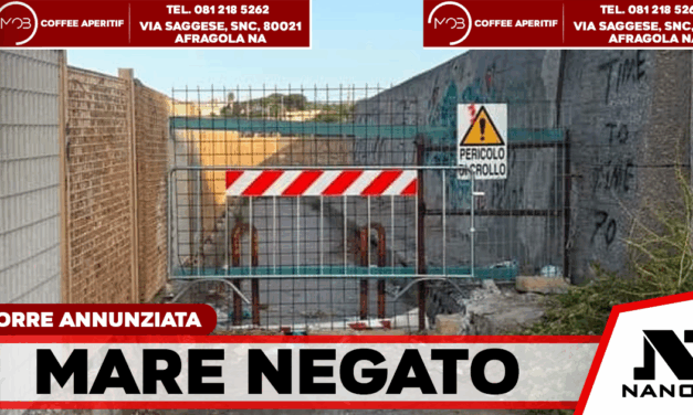 “Mare negato” a Torre Annunziata, la denuncia di Borrelli: accessi chiusi e degrado