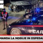 GIUGLIANO IN CAMPANIA:  Ha colpito la moglie con un oggetto contundente, lei è finita in ospedale.