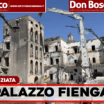Torre Annunziata: giù la torre-simbolo di Palazzo Fienga