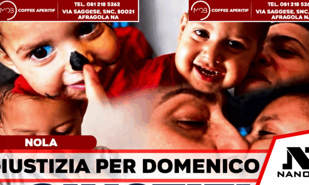 Nola si mobilita per il piccolo Domenico Caliendo: il 19 settembre la fiaccolata per chiedere giustizia