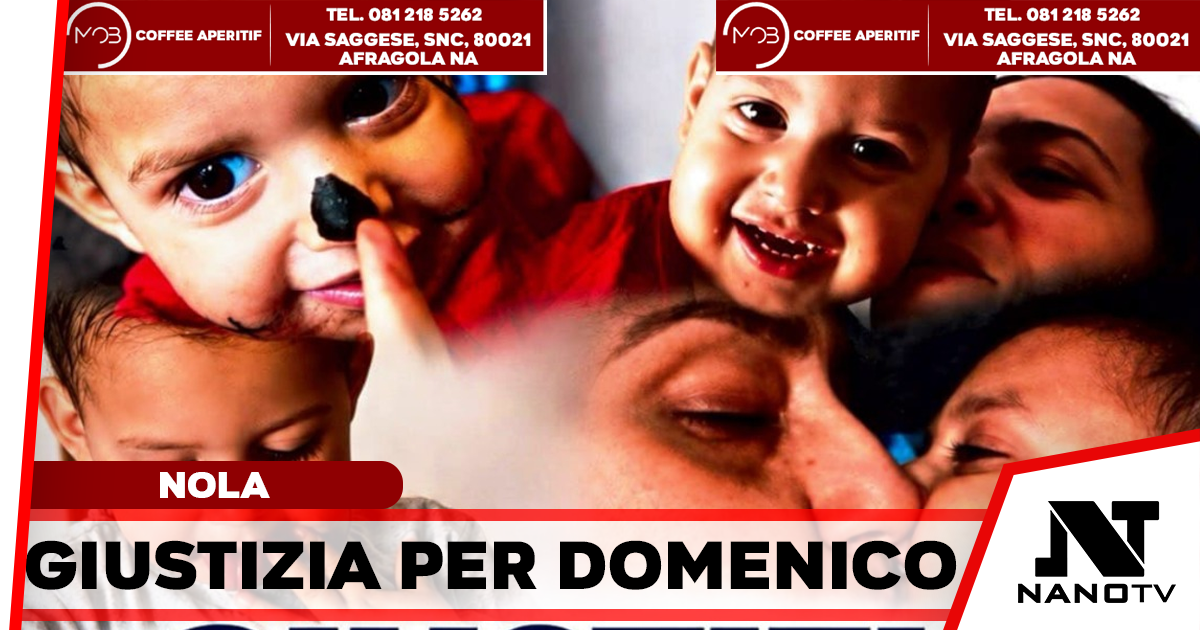 Nola si mobilita per il piccolo Domenico Caliendo: il 19 settembre la fiaccolata per chiedere giustizia