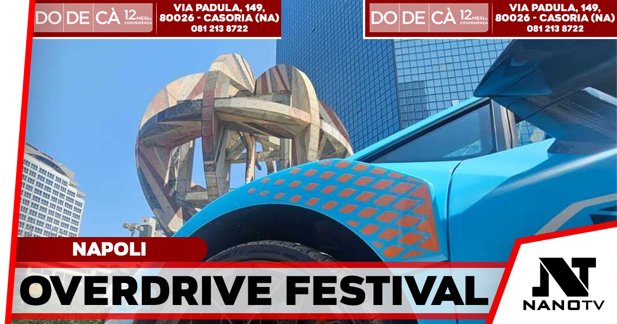 Napoli, al Centro Direzionale torna l’Overdrive Festival: dal 2 al 4 ottobre la seconda edizione
