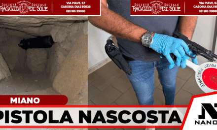 Arma modificata nascosta in un muro: sequestro della Polizia Locale a Miano