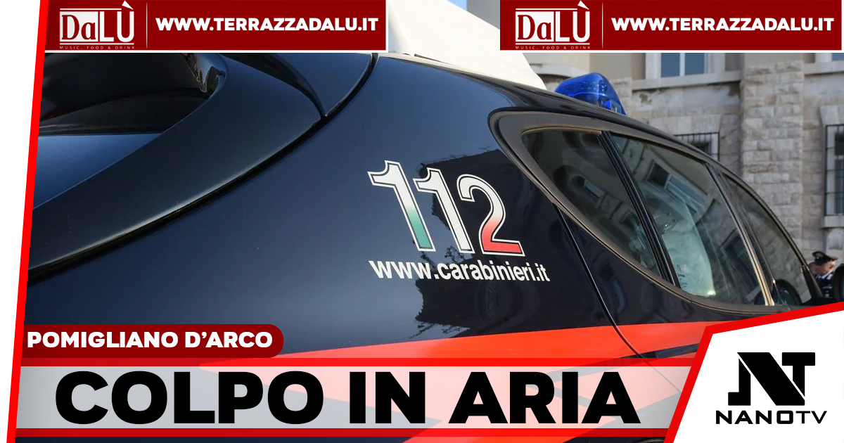 Pomigliano d’Arco, colpo di pistola esploso in aria in via Passariello: indagini in corso