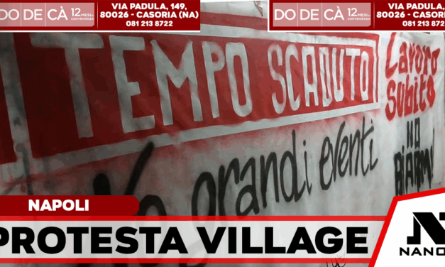 Napoli, protesta al Race Village dell’America’s Cup: fermi e identificazioni tra attivisti e residenti