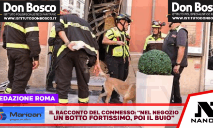 Crolla solaio in un palazzo a Roma, illese le quattro persone estratte dalle macerie