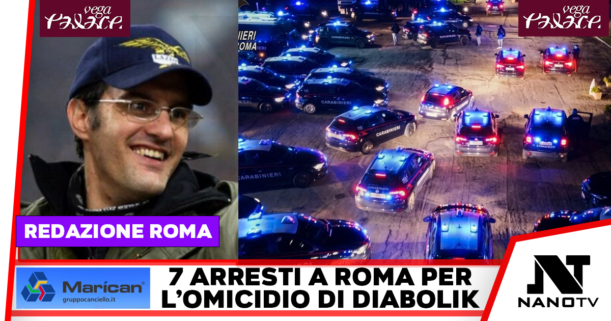 Omicidio Diabolik, presi i mandanti: sette arresti a Roma. C’è anche il boss Michele Senese