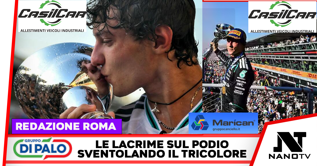 F1: Impresa Antonelli a Monza, storico trionfo dal 19mo posto: ‘Un sogno che si realizza’