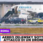 ‘L’aereo di Zelensky sfiorato da drone al decollo dalla Moldavia’