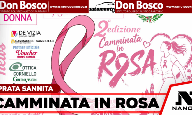 Prata Sannita, domenica 13 settembre la seconda edizione di: “Camminata in Rosa”