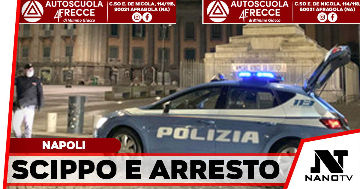 Scippa una collana d’oro al Corso Umberto: 19enne arrestato dalla Polizia
